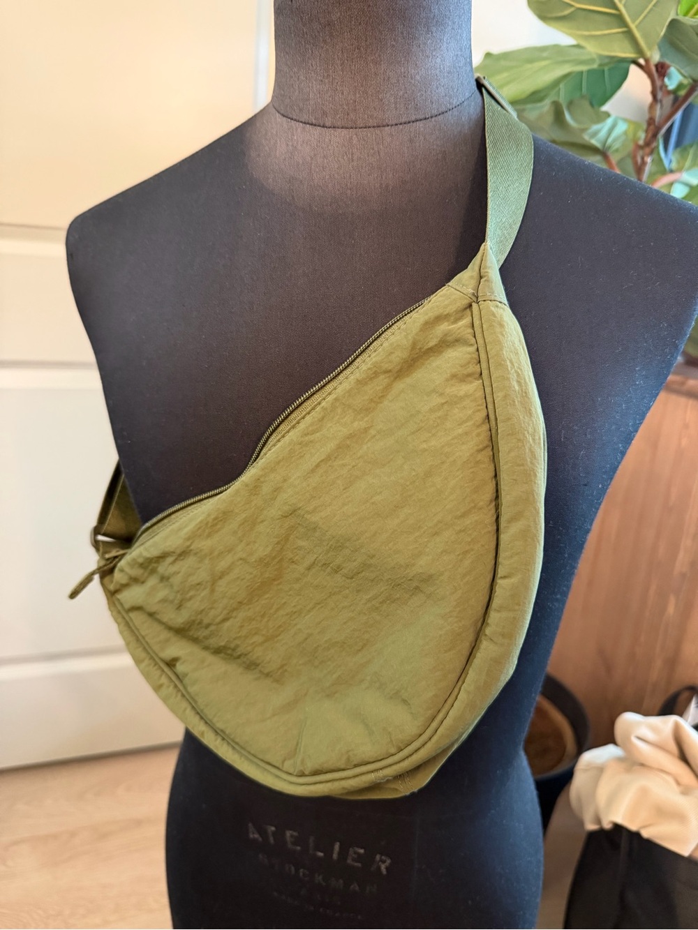 Uniqlo Olive Green Crossbody Sling Bag